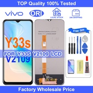Orginal LCD For VIVO Y33S / Y33T (V2146) /Y74S/ Y76 (5G) / Y76S / Y21T (V2135) /T1X (V2143) LCD Touc