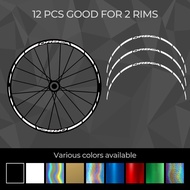 Orbea Llantas Mtb Holographic Wheel Rim Sticker Decal Vinyl For Mountain Bike And Road Bike
