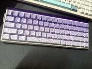 狼蛛 AULA Hero 68HE 磁軸鍵盤 紫白等高線 keyboard