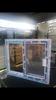 H-80cm x 100cm-W aluminum sliding window with screen