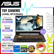ASUS TUF Gaming FX506HM-RTX3060 | I7-11800H | 16GB RAM | 1TB SSD | RTX3060-6GB VRAM | WIN11 | 144Hz 