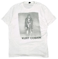 RiffTHRIFTY LOOK KURT COBAIN T卹，XL碼，白色，短袖，NIRVANA。