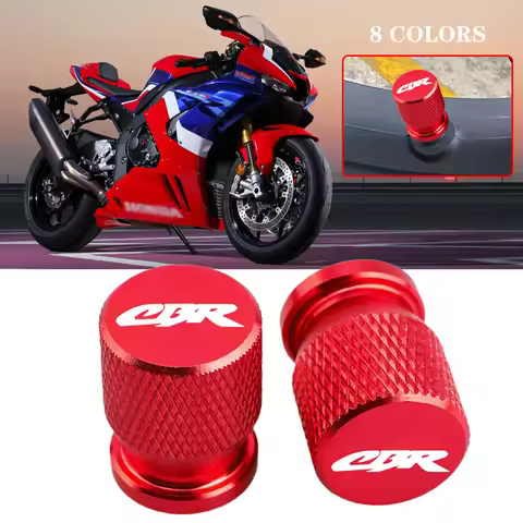 2PCS Motorcycle Wheel Tire Valve Caps For HONDA CBR650F CBR600 CBR600RR CBR650R CBR900RR CBR929RR CB