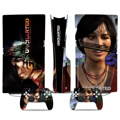 Uncharted 4 New PS5 Pro Disc Skin Sticker Protector Decal Cover for Console Controller PS5 Pro disc 