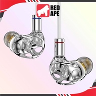 Blon BL-A8 In-Ear Monitors with Mic: Prometheus Flagship Dynamic Driver Earphones IEM ( BLA8 BLA08 B