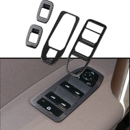 Car Window Lift Button Frame Decorative Cover Trim For BMW IX IX40 IX50 2022-25 Interior Accessories