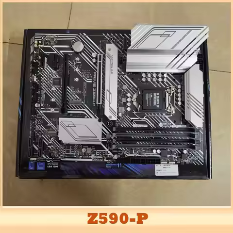 For ASUS PRIME Z590-P DDR4 PCI-E 3.0 LGA1200 Motherboard
