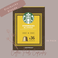 ❤️สุดคุ้ม!!❤️ 36 แคปซูล Starbucks by Nespresso ของแท้ 💯 กาแฟสตาร์บัคส์แคปซูลใช้กับเครื่อง Nespresso