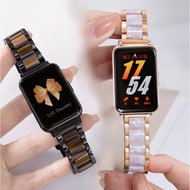 Luxurious Resin Strap For Samsung Galaxy Fit 3 Strap Replacement Galaxy Fit 3 Strap Watchband For Ga