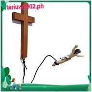 Wall Crosses Bungee Jumping Decoration, Easter Ambiance Decorative