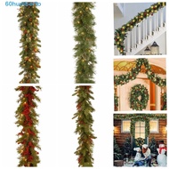 HUMBERTO Artificial Pine Tree Decor, Pine Cone Berry 180cm/6 Feet Christmas Garland, Fir Garland Orn