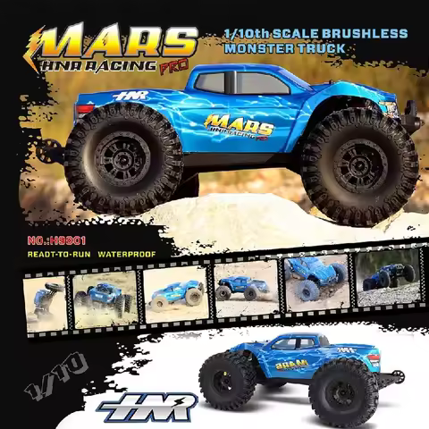 HNR H9801 1/10 Full Scale Waterproof Rc Car H9801 Brushless Motor RTR Remote Control Car Rc Off-Road