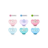 Limited quantity◆✲☑Pigeon Baby pacifier, soft cute and soft partner, newborn super soft silicone rubber sleeping type m