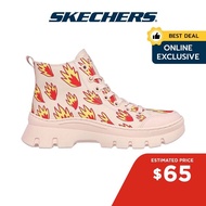 Skechers Online Exclusive Women SKECHERS Street Roadies Surge Tiny Flames Shoes - 177950-PKMT 50% Live