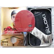 Bet Pingpong Bet Tenis Meja LOKI 7 Star Carbon Original