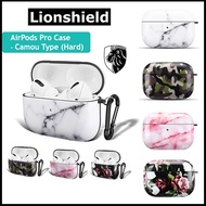 [SG] LionShield AirPods Pro Hard Case Casing Cover – Available in White Marble/Pink Marble/Green Cam