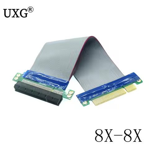 PCIe extension cable PCI e 8X extension cable PCI-e PCI express x8 Riser Cables Adapter Converter Co