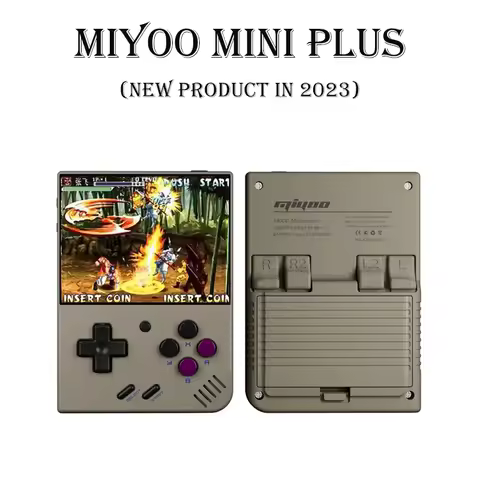 MIYOO Mini Plus Portable Game Console 3.5-inch IPS Screen Retro Classic Handheld Game Simulator Chri