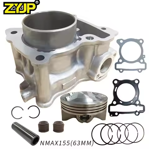 Motorcycle cylinder for Yamaha NMAX155 TRICITY R15 bore 63mm cylinder block