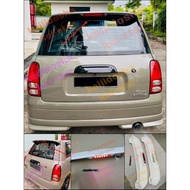 Spoiler L700 Cuore TR Gino L7 Perodua Kelisa Mira Daihatsu Wing