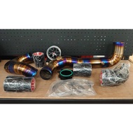 {Haiwei Car Products} S4 S5 B9 Titanium Alloy Turbo Tube Aluminum Throttle Cushion Booster Seat EA83