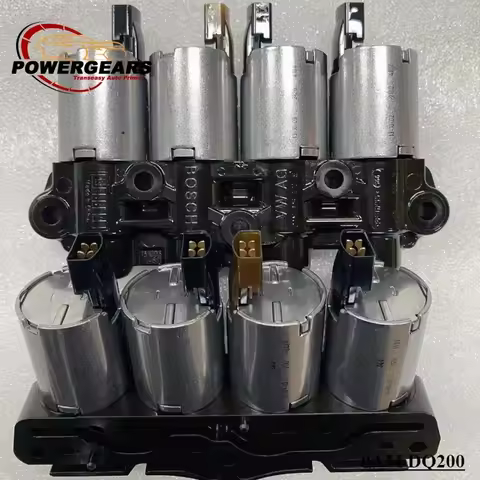 0AM DQ200 2PCS DSG7 Transmission Solenoids Solenoid Fits For Volkswagen Audi Skoda Seat