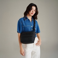 Mc JEANS Online Exclusive กระเป๋าสะพายข้างอเนกประสงค์ สีดำ M02Z126