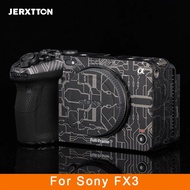 Pelekat Kamera Anti-Calar FX3 3M Vinyl Wrap Pelindung Badan untuk Sony ILME-FX3 ILMEFX3 FX3 XLR