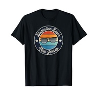 Men's cotton T-shirt Brigantine Beach New Jersey Souvenir Graphic T-Shirt 4XL , 5XL , 6XL