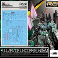 [D.L Model] Water decal RG30 For RX-0 Full Armor Unicorn Gundam (RG 1/144)
