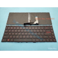 NEW For MSI GF63 Series GF63 8RC 8RD GF63 Thin 11UD English Keyboard Red Backlit