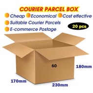 [20pcs] Carton Corrugated Box ~ Courier Packing Box ~ Parcel Courier Box ~ New Carton ~ Brown Packag