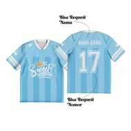 CELIBOYSSTORE-JERSEY COQUETTE RIBBON KOREA SWEET SEVENTEEN GRATIS NAMA