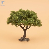 [Flameer] Miniature Tree Green Foliage Diorama Tree Wire Trunk Decor for Crafting