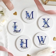 Personalised Coaster For Couples | Anniversary Gift For Him, Custom Name Gift For Husband, Mr & Mrs 