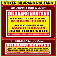No Loss Stickers - No Ripe Stickers - No Ripe Stickers - No Island Stickers