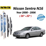 NWB Aqua Graphite Wiper For Nissan Sentra N16 Year 2000 - 2006