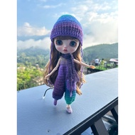 Blythe Doll Set/Winter Set/Hat/Shoes/Knitted
