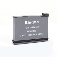 [KingMa] Insta360 ONE X3 Replacement Battery For Insta 360 One X3 with 1800mAh