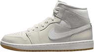 Air 1 Mid Women's Shoes (BQ6472-021, Phantom/Gum Light Brown/White)