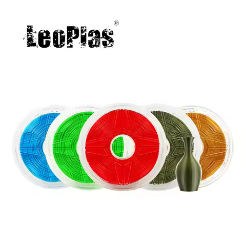 LeoPlas TPU Filament 1.75mm Flexible 1kg 95A Shore Hardness For FDM 3D Printer Consumables Printing 