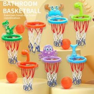 Bathroom Basketball Toy Suction Cup 0-3 Years Old Safe Bathtime Hand-Eye Coordination Play Toy