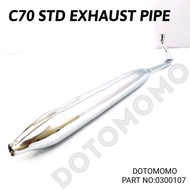 C70 C 70 HONDA BULAT STD STANDARD EXHAUST PIPE DOTOMOMO