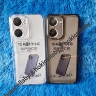 Soft Case CLEAR Transparent BlackBENING (VIVO Y03 4G VIVO Y18 4G/) pro camera Protector