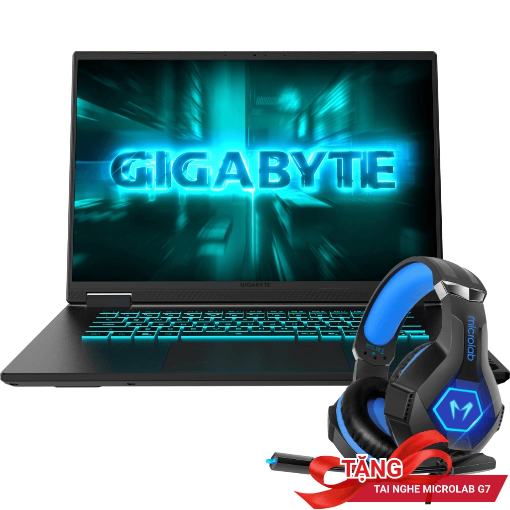 Laptop gaming Gigabyte A16 i7-13620H/16GB/512GB/Win11 (A16-CMHI2VN893SH)