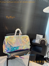 [LuLu Detailed Picture Contact Customer Service] Size 50 * 39cm Show Style Travel Bag Laser Printing
