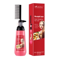 MOKERU Straight Hair Rebonding Cream Straightening Comb Krim Pelurus Rambut Pengikat Sikat Styling P