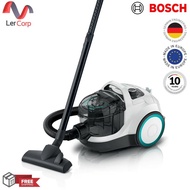 (BOSCH) เครื่องดูดฝุ่นไร้ถุงเก็บฝุ่น ProHygienic สีขาว BGS21WHYG