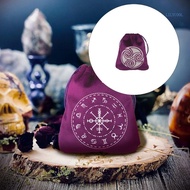 【CH】 Jewelry Dices Pouches Soft Drawstring Bag Divinations Accessories Enduring