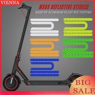 Newest Front Rear Wheel Rubber Reflective Stickers For Xiaomi Mijia M365 E-Scooter